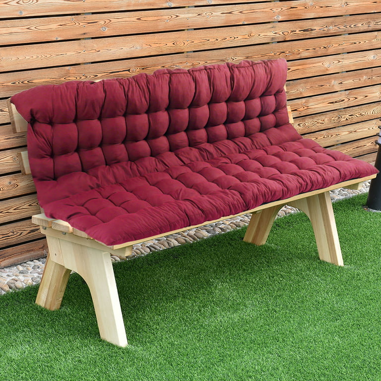 Patio Chair Seat Cushions - Small Bench Armchair Cushion