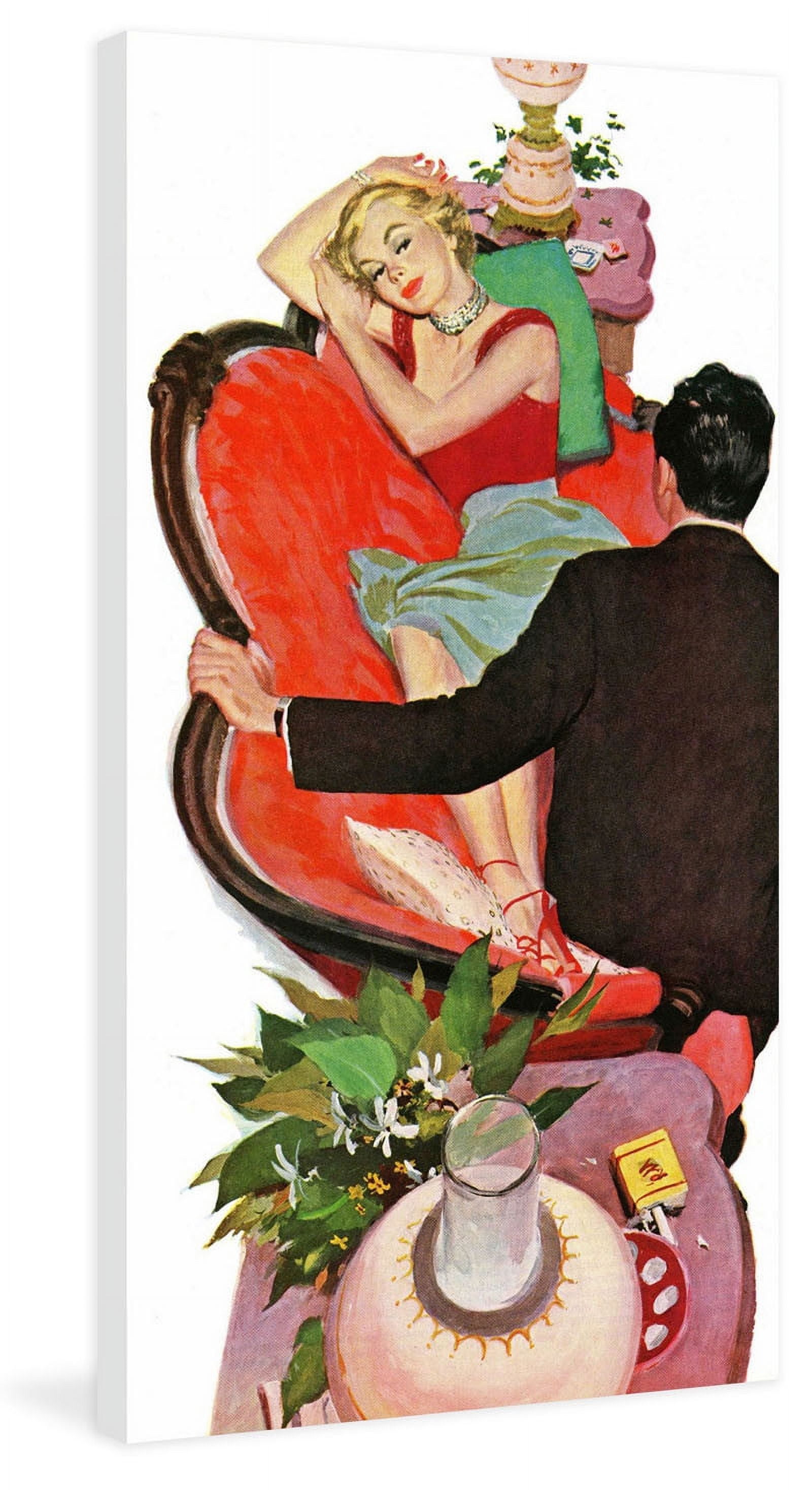 Marmont Hill Lonely Honeymoon by Joe de Mers Painting Print on Wrapped Canvas