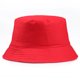 thumbnail image 4 of Sombrero de pescador de algodón de color sólido para las cuatro estaciones, con estampado bordado, portátil, a la moda, 4 of 5