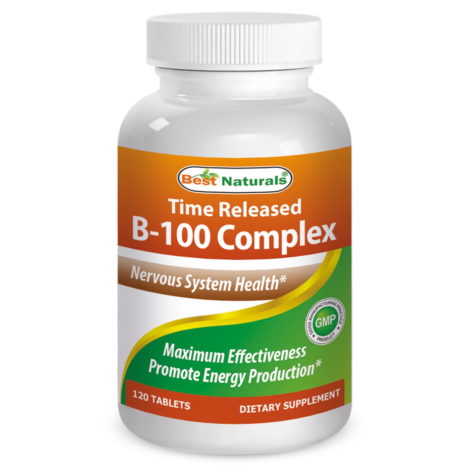 Best Naturals B100 Complex 120 Tablets (Time Released)