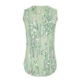 thumbnail image 4 of Birdeem Womens Print Tank Tops V-Neck Basic Casual Flowy Summer Sleeveless T-Shirt, 4 of 12