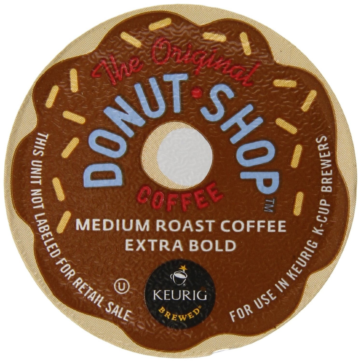 Donut Shop Medium Roast Coffee K Cups, 12 CT (Pack of 6)