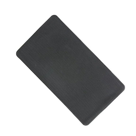 Niceauty 2Pcs Black Car Interior Cell Phone Holder Removable Anti-Skid Pad for Auto