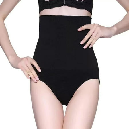 REALiKUN Shapewear for Women High Waisted Shapewear Panty Firm Control Soft Comfy Body Shaper for Women Black XL