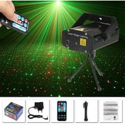 Black Remote Control Starry Sky Stage Laser Light DJ Club Disco Projector Festival Decoration Black EU regulations