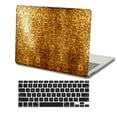 thumbnail image 4 of KSK KAISHEK Hard Shell Case Only Compatible 2023/2022/2021 Released MacBook Pro 16" with XDR Display Type C + Black Keyboard Cover Model: A2780/A2485 Golden A 14, 4 of 5