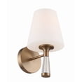 thumbnail image 2 of RAM-A3401-VG Crystorama Lighting Ramsey - 1 Light Wall Mount in Classic Style - 6 Inches Wide by 10.5 Inches High-Vibrant Gold Finish, 2 of 5