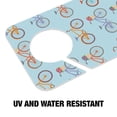 thumbnail image 3 of Bicycle and Bikes Pattern Plastic Door Knob Hanger Sign, 3 of 6
