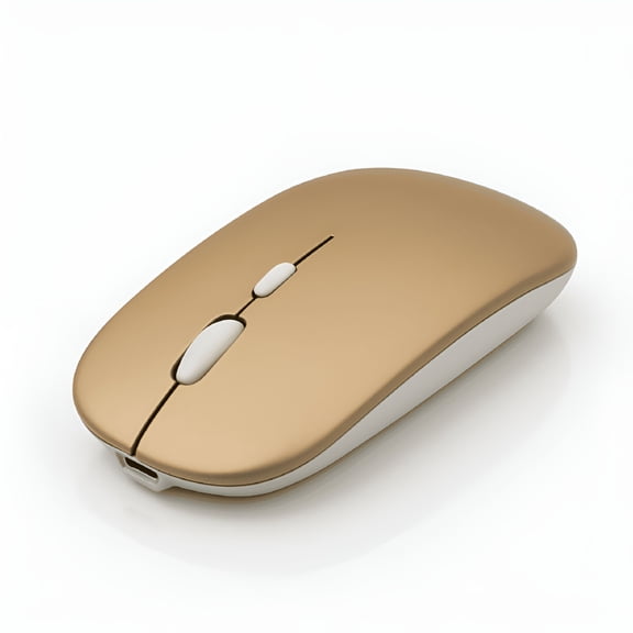 GJX Rechargeable Wireless Bluetooth Mouse for Laptop,Wireless Mouse for Pc,Ipad,Notebook,Chromebook,Mouse Compatible,Portable Silent Click Mouse for Office and Travel