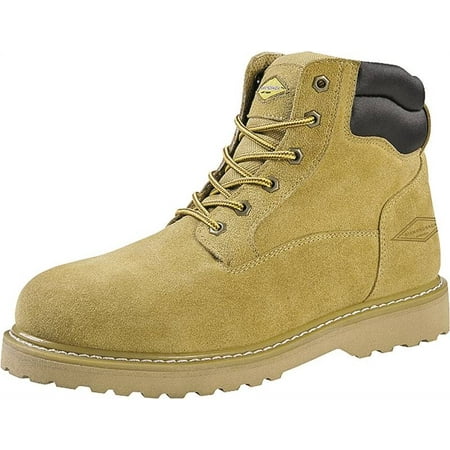 WORK BOOT 6IN SUEDE LTHR 9.5