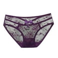 thumbnail image 1 of Braguitas sexy de encaje con cintura baja para mujer: diseño con cinturón fino hueco, tallas M-XL con cintura/longitud: ropa interior cómoda para el día a día/sexy, 1 of 3
