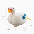 thumbnail image 3 of Partheme Novelty Toys 3 Counts Ducky Baby Bath Swimming Bath Pool Toy Cute Wind Up Crab Bath Toy White, 3 of 8