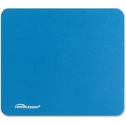 Compucessory, CCS23605, Smooth Cloth Nonskid Mouse Pads, 1, Blue