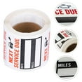 thumbnail image 4 of ievspot 1 Set  Reminder Sticker Removable Convenient Waterproof Next Service Due Sticker for Car, 4 of 8
