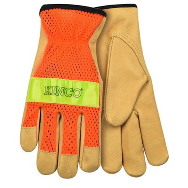Kinco International 254784 High Visibility Orange Glove, Extra Large