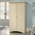 thumbnail image 3 of Sauder Harbor View Storage Cabinet, Antiqued White Finish, 3 of 15