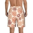 thumbnail image 3 of Kll Mushrooms2 Men'S Casual Summer Beach Shorts Hawaiian Shorts With Pockets-Xx-Large, 3 of 9