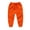 Orange, variant on Lopecy-Sta Toddler Sweatpants Pull on Cotton Jogger Pants Stretch Knit Pants Infant Girls Athletic Sweatpants Casual Outerwear Pants