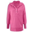 thumbnail image 3 of Gerichy Long Sleeve Tops for Women Womens Fashion Hoodies Sweatshirts Casual Long Sleeve Button Up Hooded Tops, 3 of 4