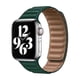 thumbnail image 1 of Applicable Apple Watch Band Double-Sided Leather Magnetic Buckle Leather Band Microfiber Leather Magnetic Buckle Band (Dark Green 42/44/45mm), 1 of 3