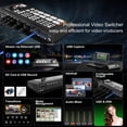 thumbnail image 3 of AVMATRIX Shark H4 Mezclador y Conmutador de Video HDMI de 4 Canales, 3 of 7