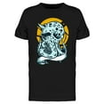 thumbnail image 1 of Monster Octopus T-Shirt Men -Image by Shutterstock, Male 3X-Large, 1 of 2