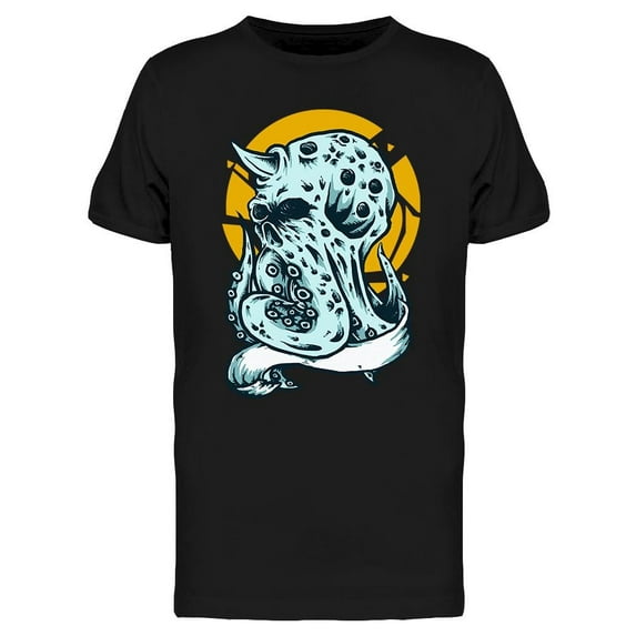 Monster Octopus T-Shirt Men -Image by Shutterstock, Male 3X-Large