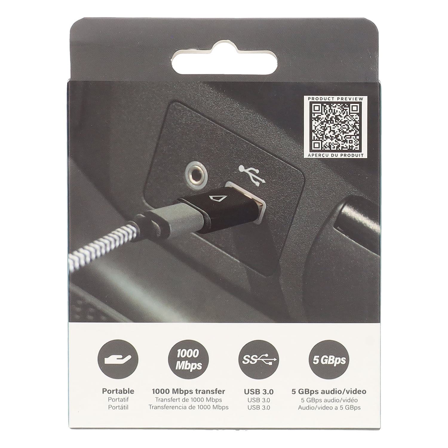LBT USB-C to USB-A Adapter, USB 3.0, 2 Pack