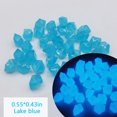 thumbnail image 4 of Piedras luminosas Monstrate 100 piezas decoración solar Jardín azul, 4 of 6