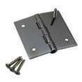 thumbnail image 4 of Renovators Supply Bright Chrome Plated Cabinet Door Square Hinge 2 in Small Kitchen Cabinet Hinge w/Removable Stainless Steel Pins and Hardware, 4 of 6