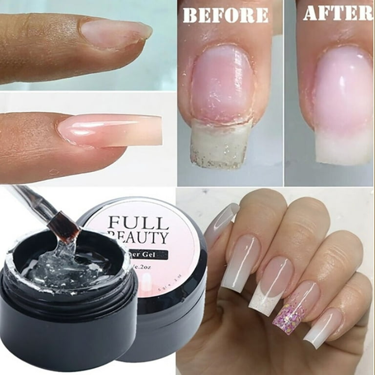 new home gifts for home 2023 New Cracked Nail Repair Gel Nail Damage Repair  Phototherapy Glue Plastic Clear 