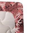thumbnail image 3 of Ambesonne Nature Fitted & Flat Sheet with Sham 3 Pcs Set, Flowers Watercolor Fashion, Twin XL, Dark Coral Blush and Pink, 3 of 4