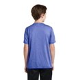thumbnail image 2 of Sport-Tek Youth Heather Contender Tee-M (True Royal Heather), 2 of 6