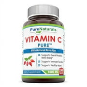 Pure Naturals Vitamins C with Citrus Bioflavonoids & Rose Hips 240 Tablets
