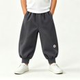 thumbnail image 2 of XXWXYD Toddler Boys Jogger Pants Premium Cotton Blend Elastic Comfort Waist Soft Casual Sweatpants for Boys Girls Daily Play School Outdoor Activity Everyday Relaxed Wear, 2 of 5