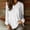 White, variant on Dxzfnsa Fall Shirts for Women Comfy Womens V Neck Long Sleeve Pullover Shirts Loose Casual Trendy Loose Solid Color Tunic Tops