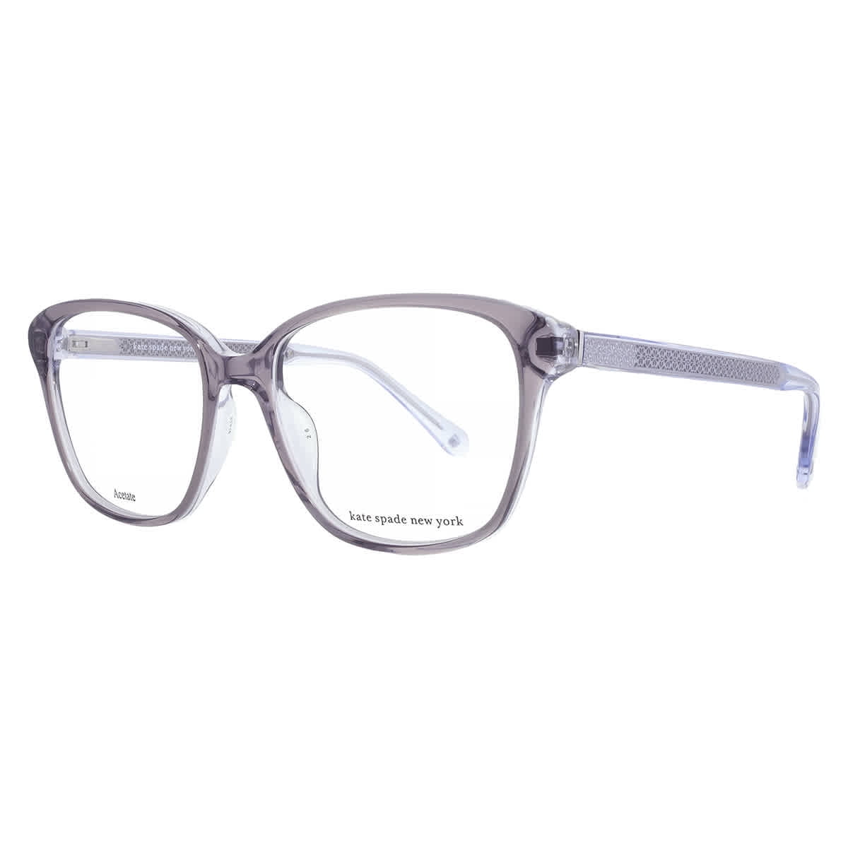 Kate Spade EYEGLASSES KSKIMBERLEE-PJP-52 New with case kate spade new york Blue Square Eyeglass Frames for sale | eBay main image 4