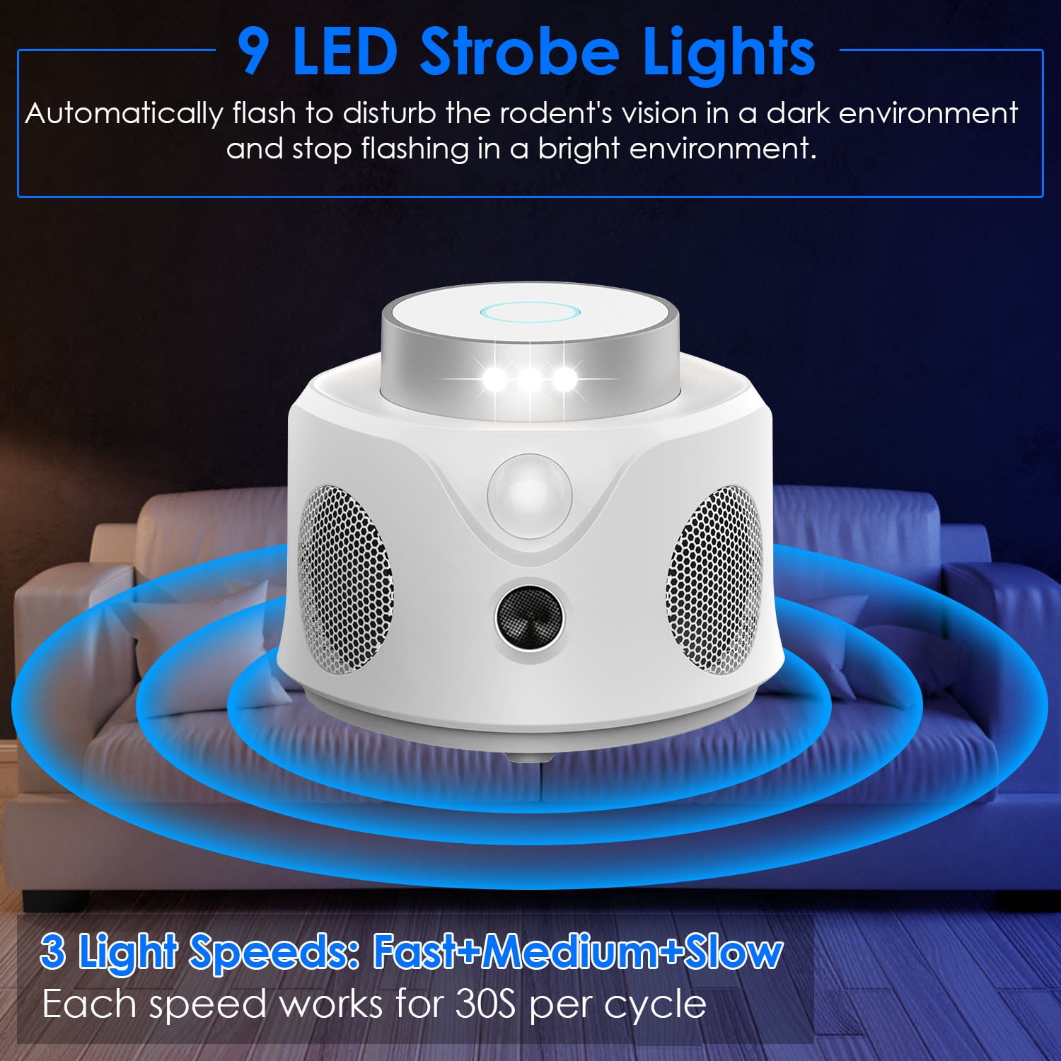Ultrasonic Pest Repeller, iMounTEK Rodent Mice Repellent for House, Attic, Garage, Basement, RV, Barn