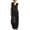 Black, variant on Linen Outfit Sets for Women 2 Piece,Sleeveless Ruched V Neck Tank Tops & High Waist Wide Leg Palazzo Pants,Casual Loose Matching Suit with Side Pockets for Summer Beach Vacation