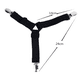 thumbnail image 2 of Correas ajustables para sujetar sábanas, clips de esquina de colchón elásticos antideslizantes triangulares con pinzas resistentes (juego de 4) Fason ZJWJ298, 2 of 6