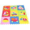 thumbnail image 1 of Juego de alfombras de espuma suave eva juego de azulejos para nios rompecabezas de juegos infantiles-a SM SunniMix Puzzle Play Mat para niños, 1 of 8