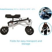 NOVA Turning Knee Walker Sliver