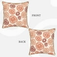 thumbnail image 3 of Kll Mushrooms2 Decorative Throw Pillow Covers Velvet Soft For Couch Sofa Bedroom Living Room Outdoor -18"X18", 3 of 8