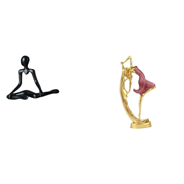 Estatua De Bailarina De Pensador Abstracto Creativo, Figura Decorativa única, Escultura Artística De Resina Para Dormitorio, Oficina, Escritorio, Inauguración De La Casa, Regalo Para Amigos,