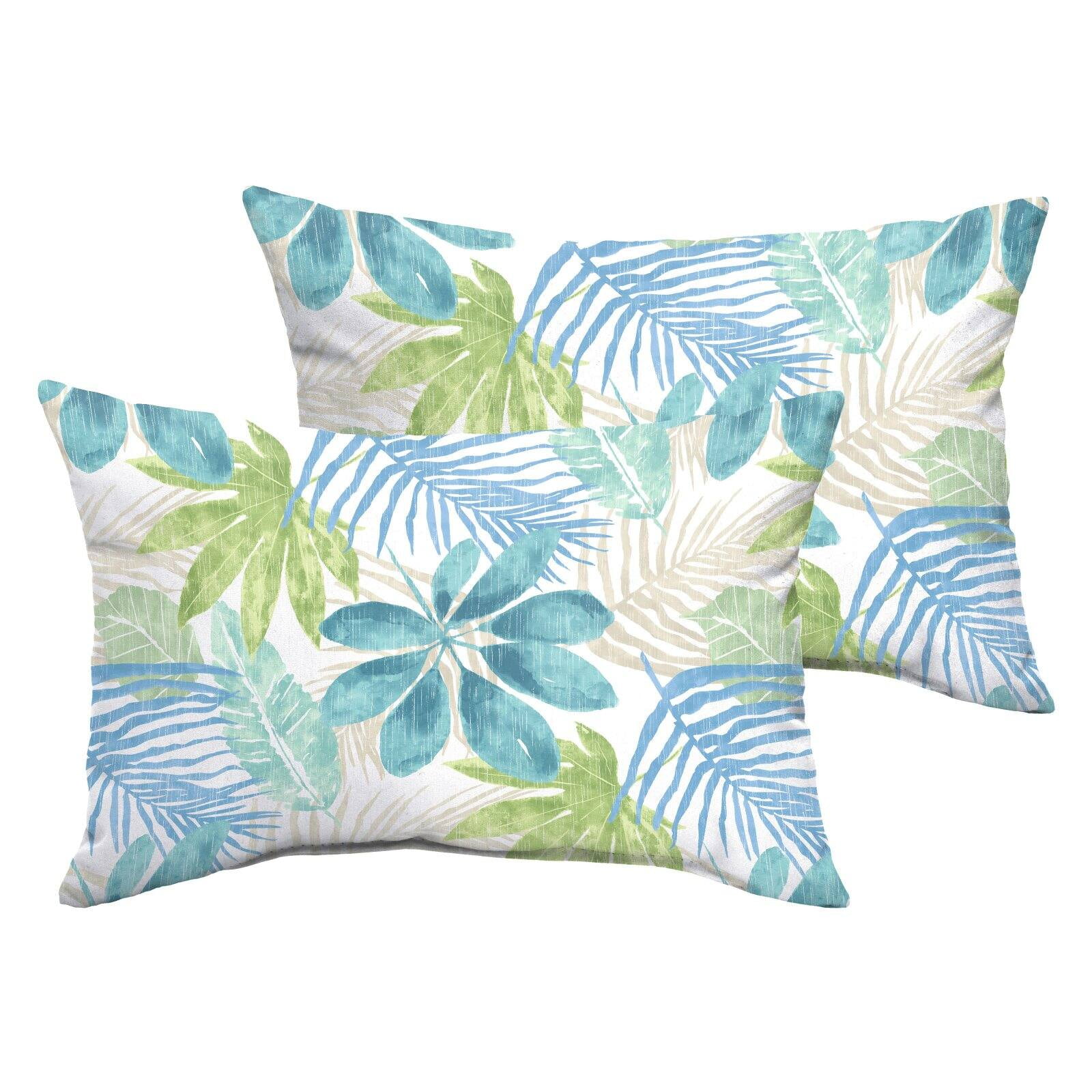 Mozaic Company Outdoor Tropical Lumbar Pillow