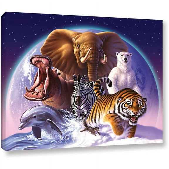 Jerry Lofaro "Wild World" Gallery-Wrapped Canvas
