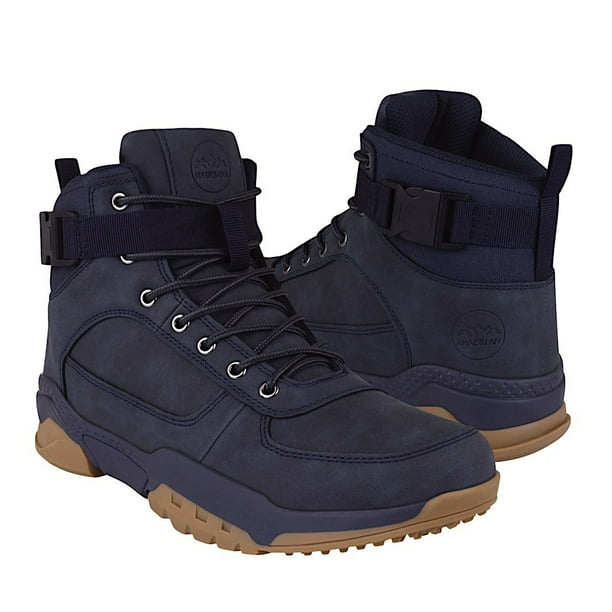 BOTINES CABALLERO VIA URBANA WKZ2623 SIMIPIEL AZUL VIA URBANA WKZ2623