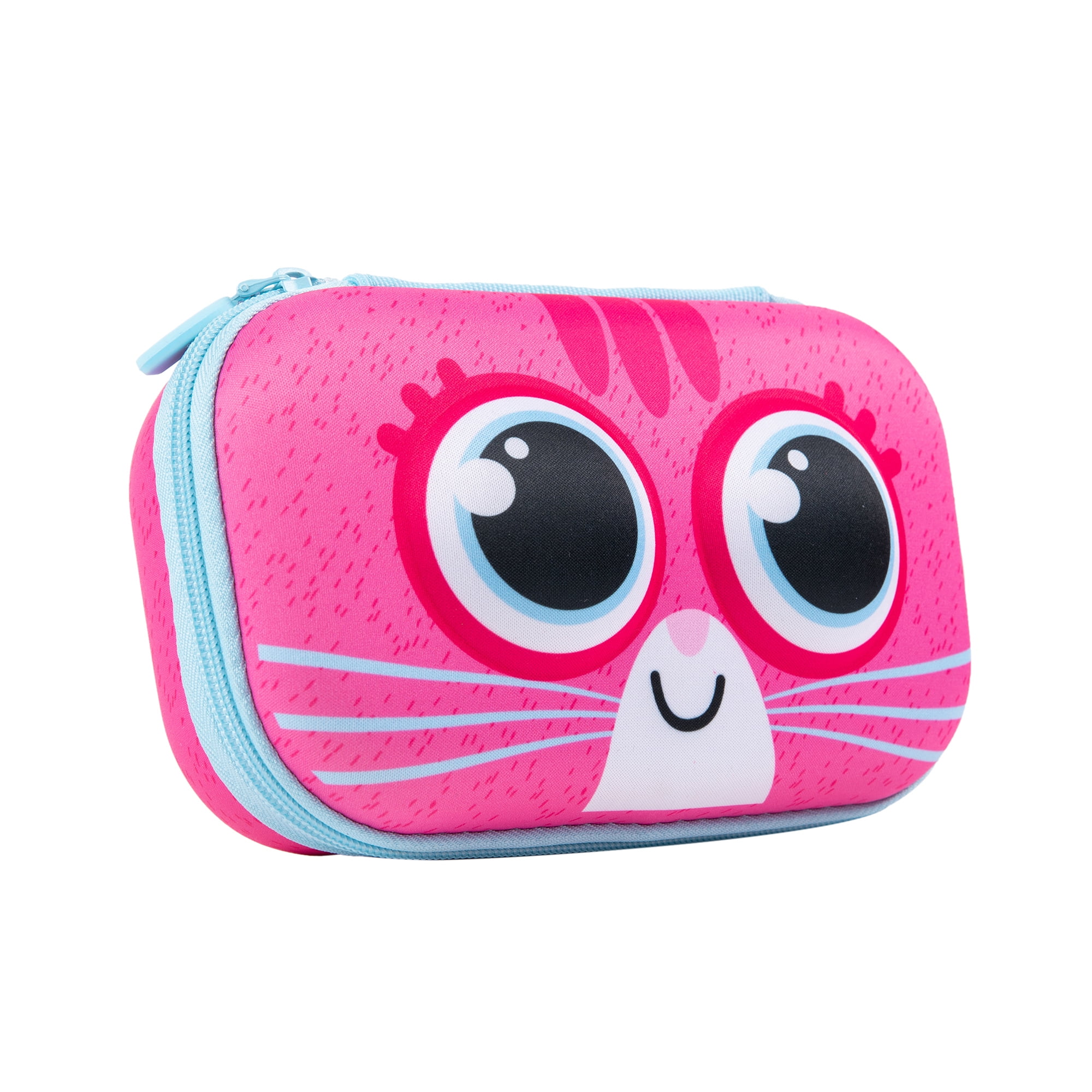 ZIPIT Pencil Box, Cute Storage Case (Cat)