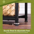 thumbnail image 6 of End Tables Set of 2 for Living Room - 3-Tier Side Table - Industrial Style, 6 of 7