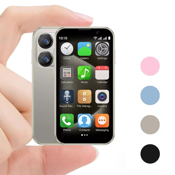 Mini Smartphone3G Android 9,3.0 Inch Dual SIM,2GB 16GB GPS Bluetooth Compatible WiFi Portable Small Smartphone for kids